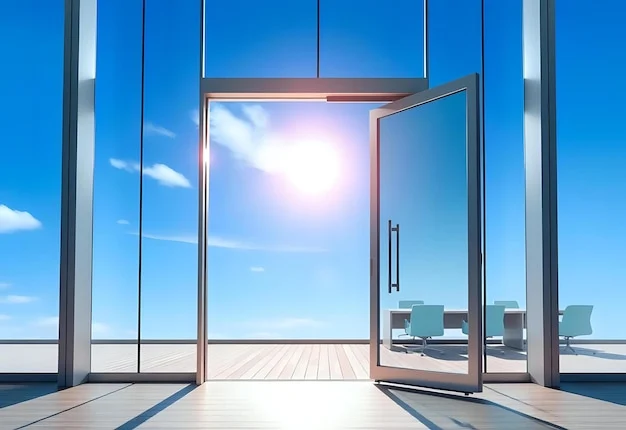 High security aluminium door lock