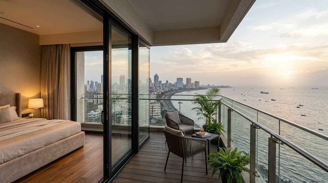 Aluminium Balcony Door