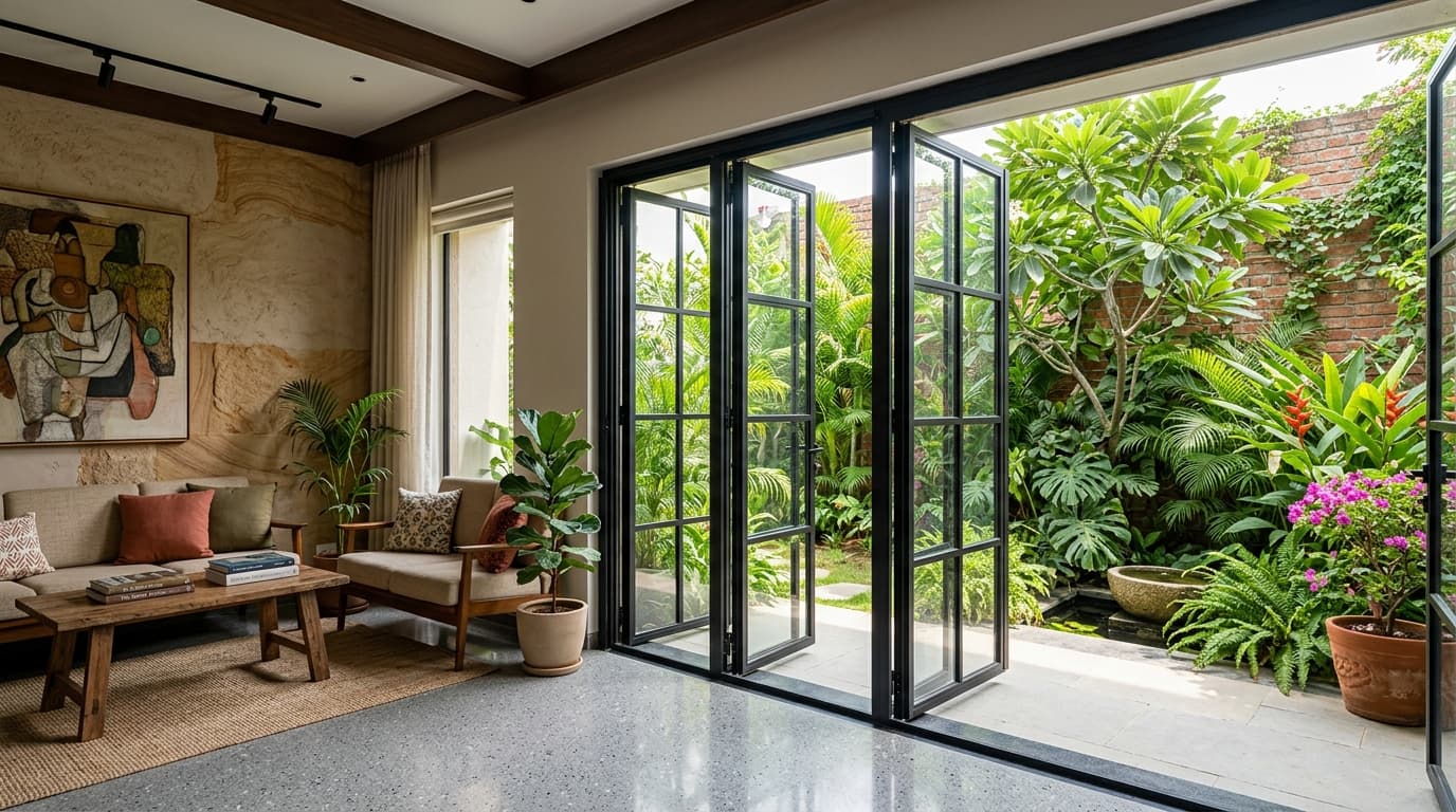 Aluminium Casement Door