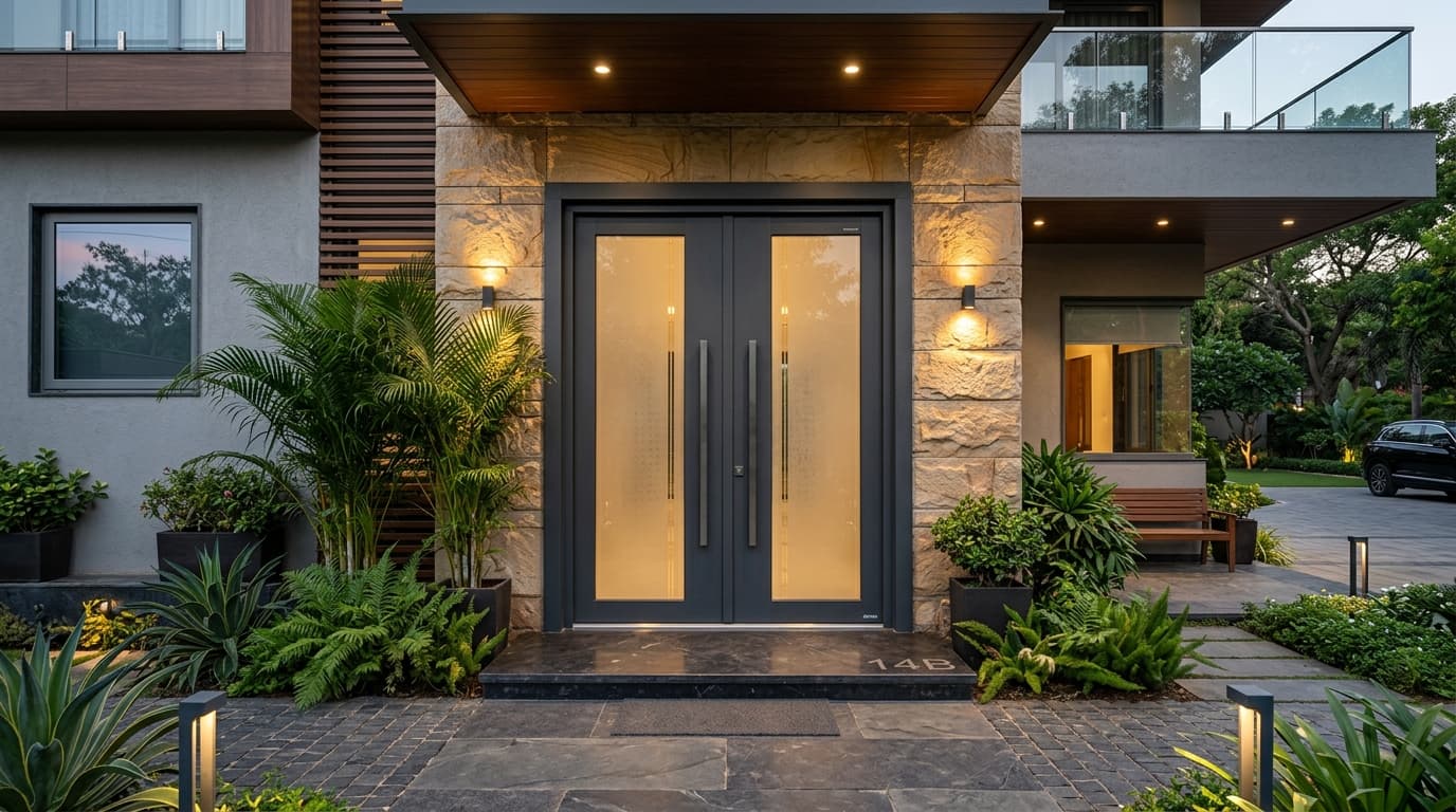 Aluminium Double Door