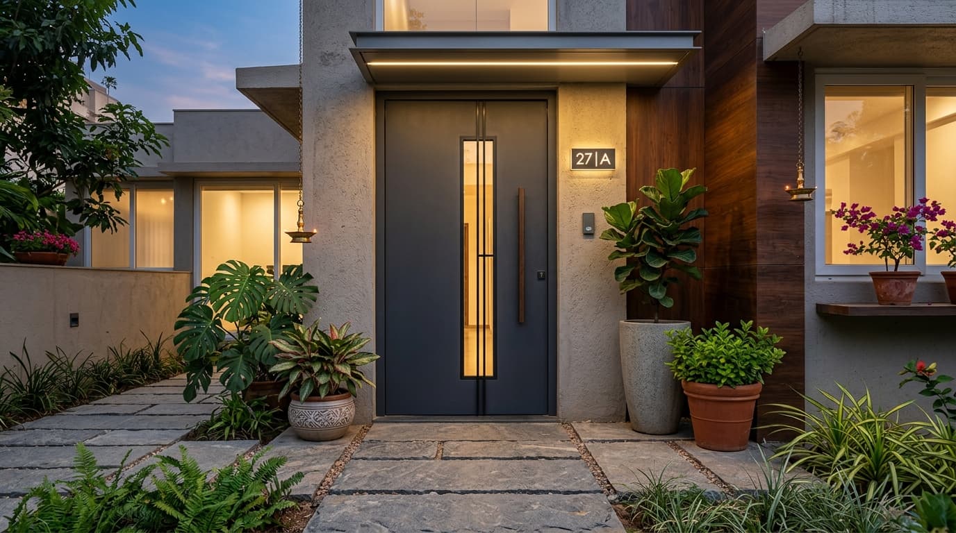 Aluminium Front Door