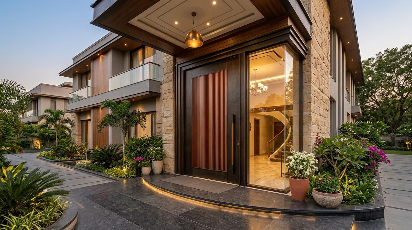Aluminium Pivot Door