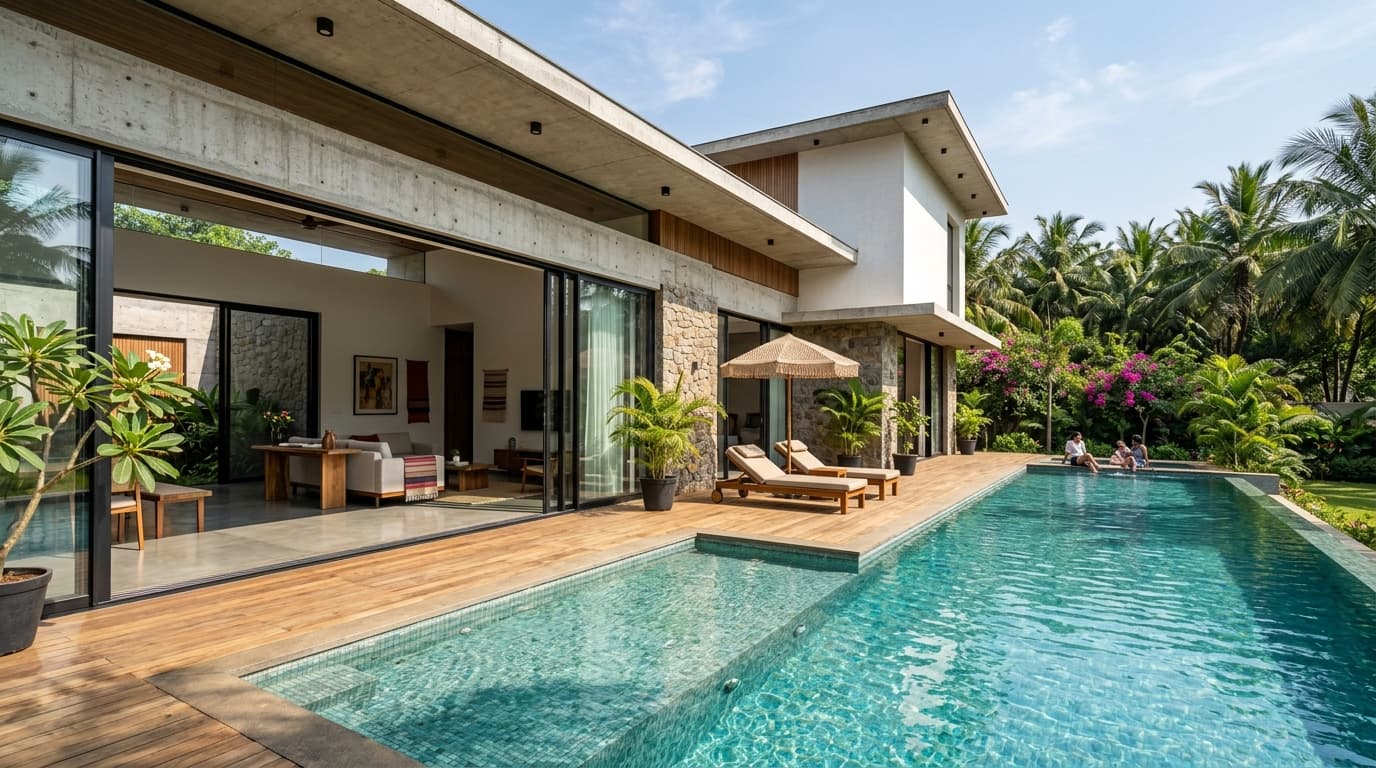 Slimline Aluminium Sliding Door