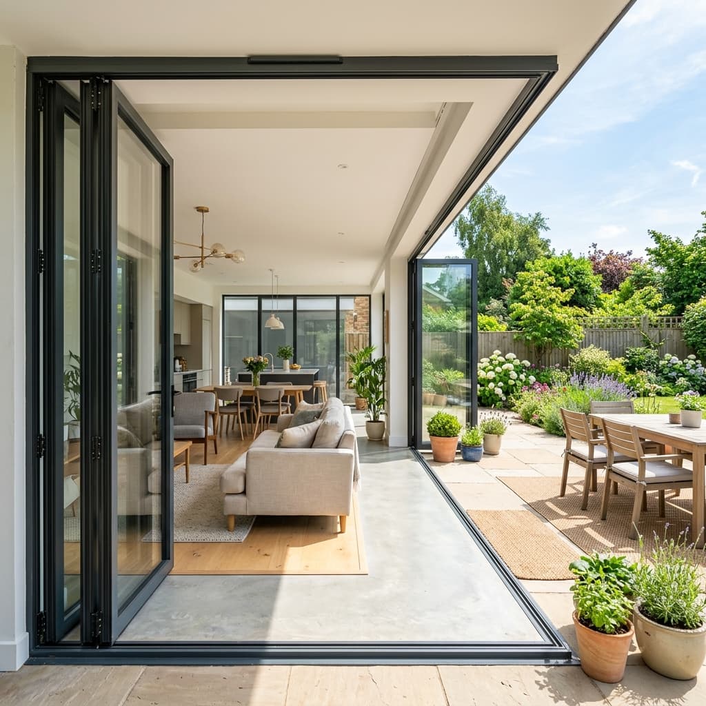 Aluminium Bi-Fold Door