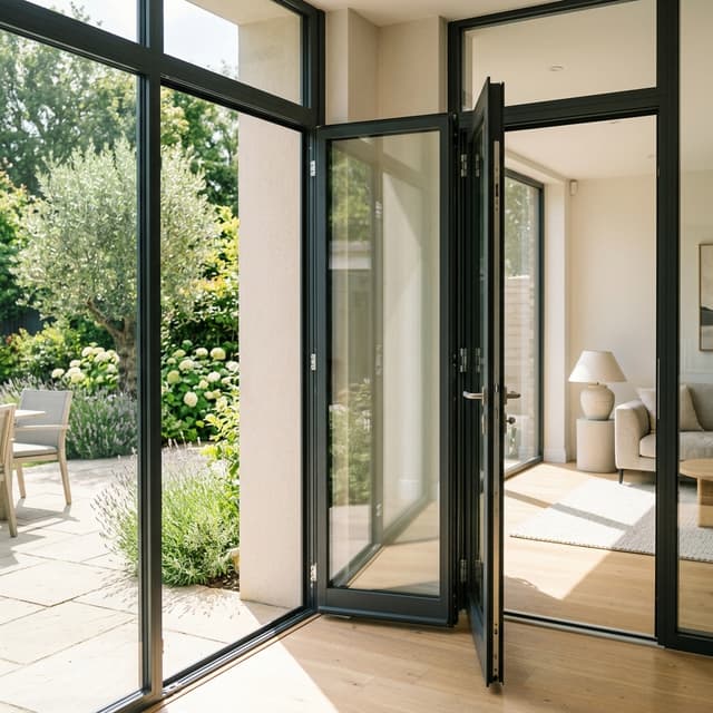High security aluminium door lock