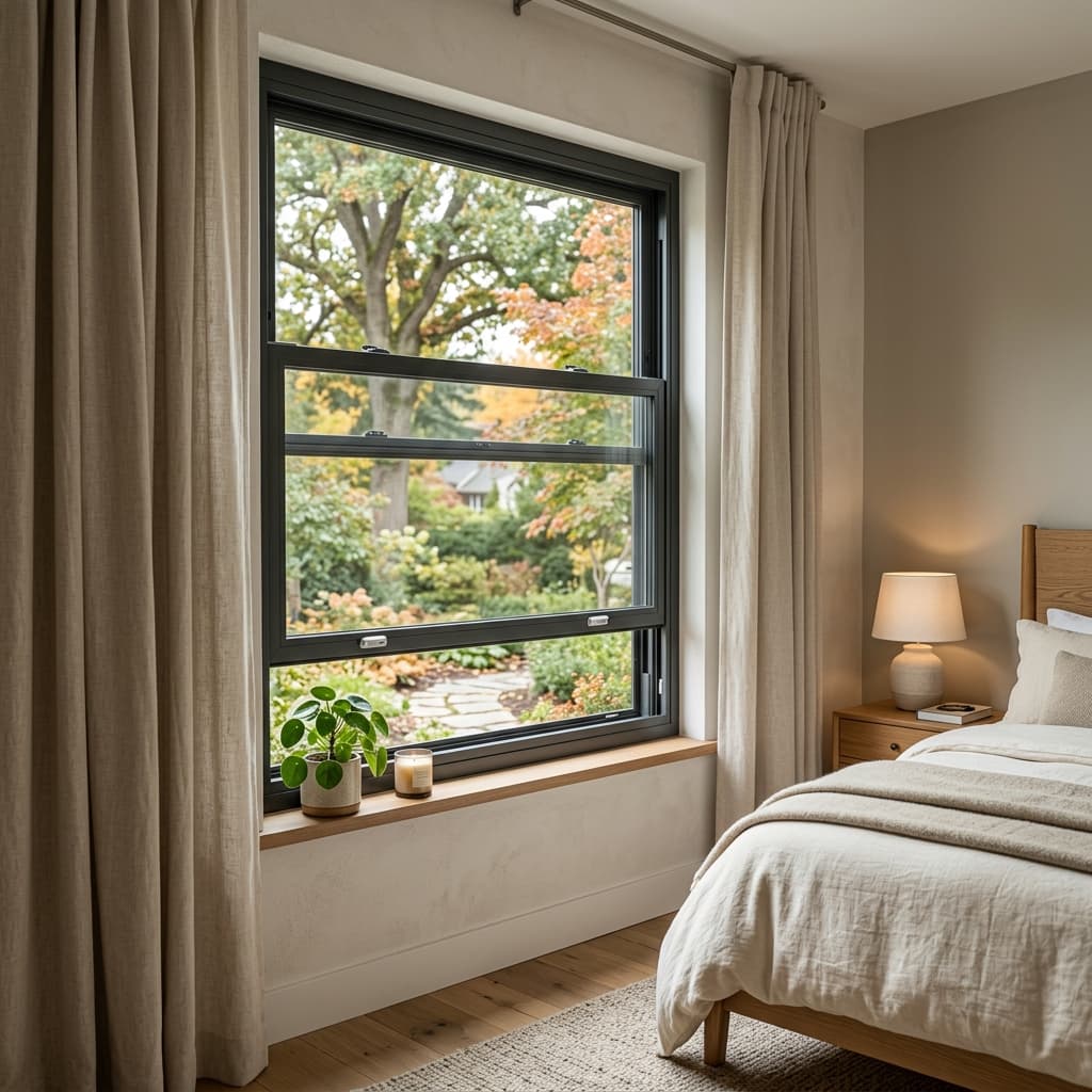 Double-Hung Aluminium Windows