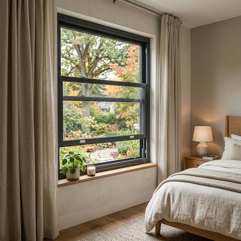 Double-Hung Aluminium Windows