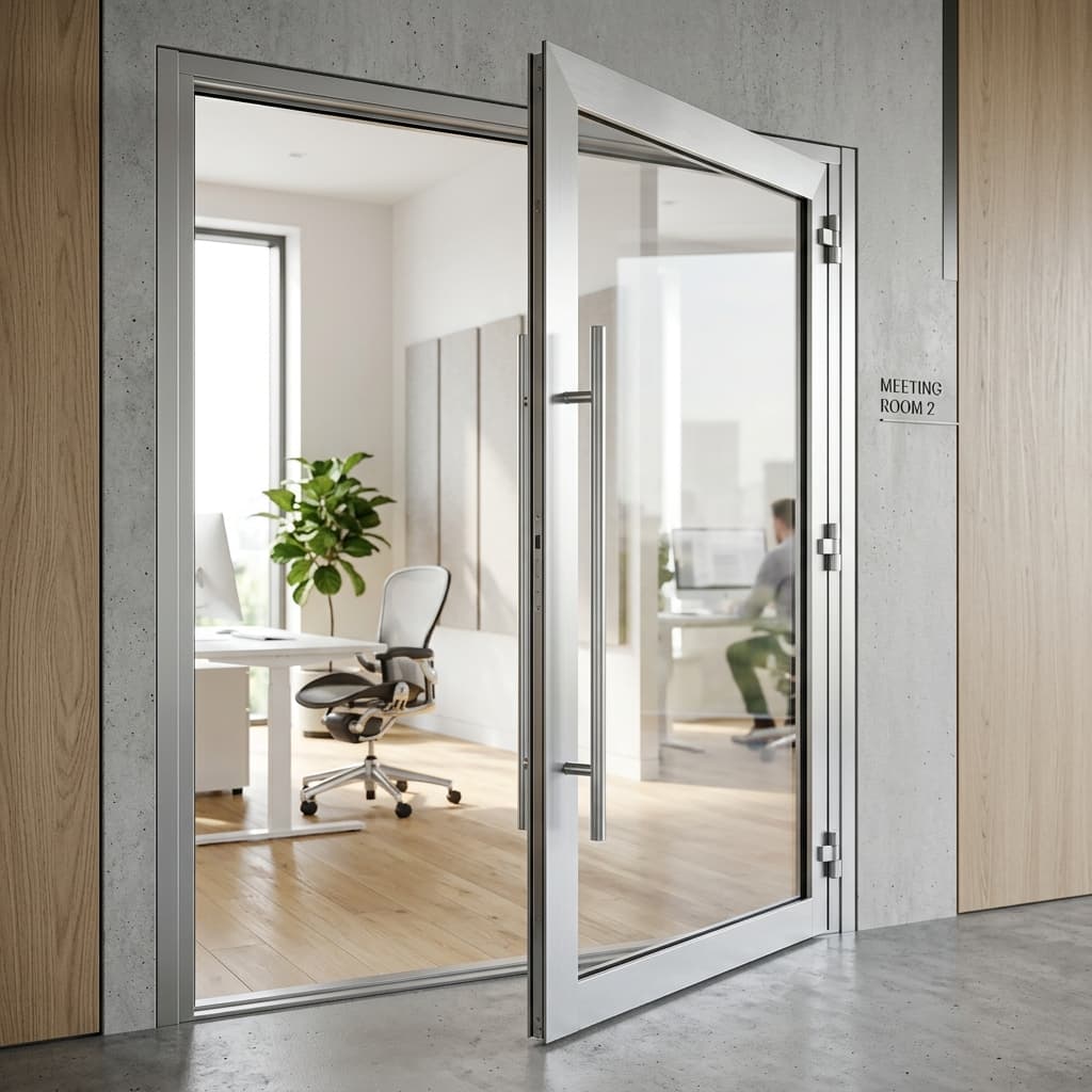 Office Aluminium Doors