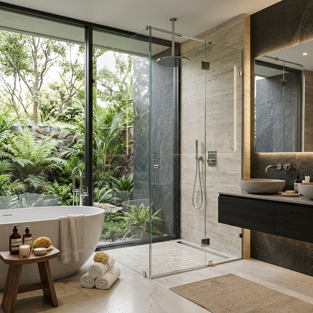 Shower Glass Partitions