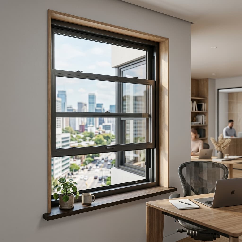 Single-Hung Aluminium Windows