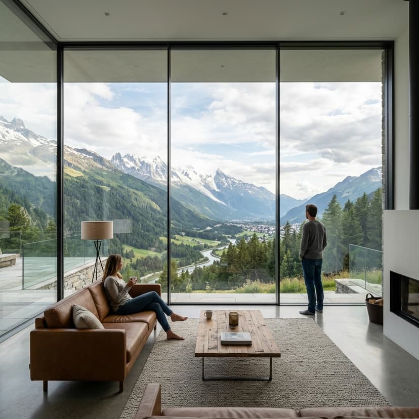 Slimline Aluminium Windows 