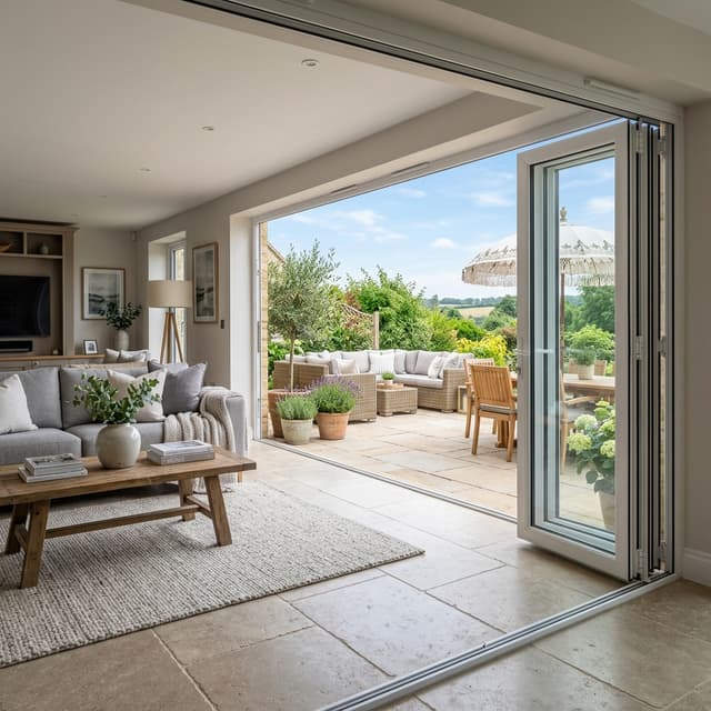 Energy saving uPVC door insulation