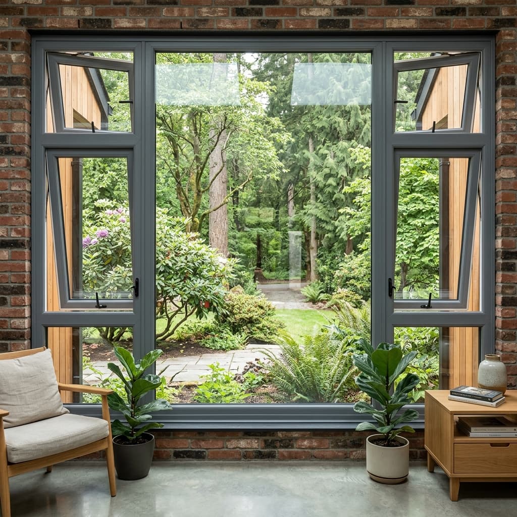 Combination uPVC Window