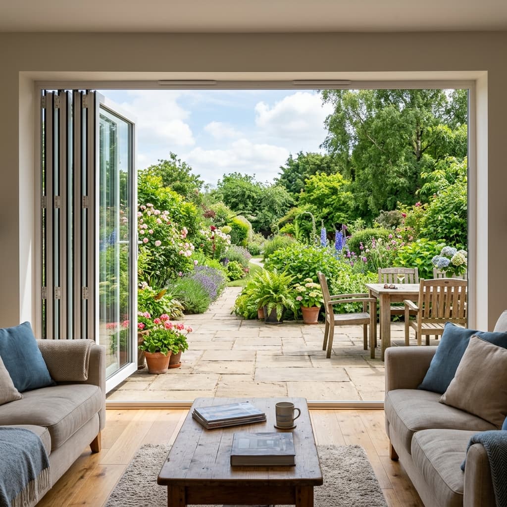 uPVC Folding Window