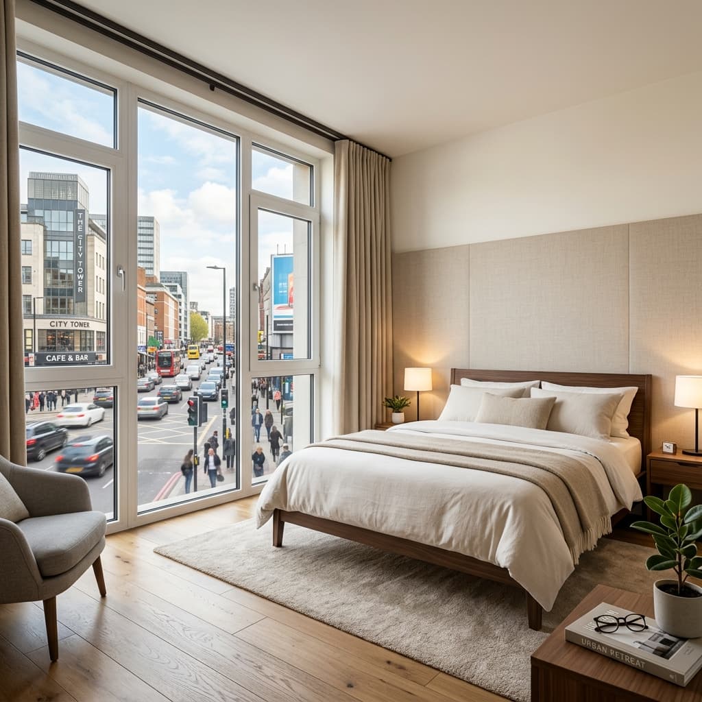Acoustic soundproofing with multi-chamber uPVC windows