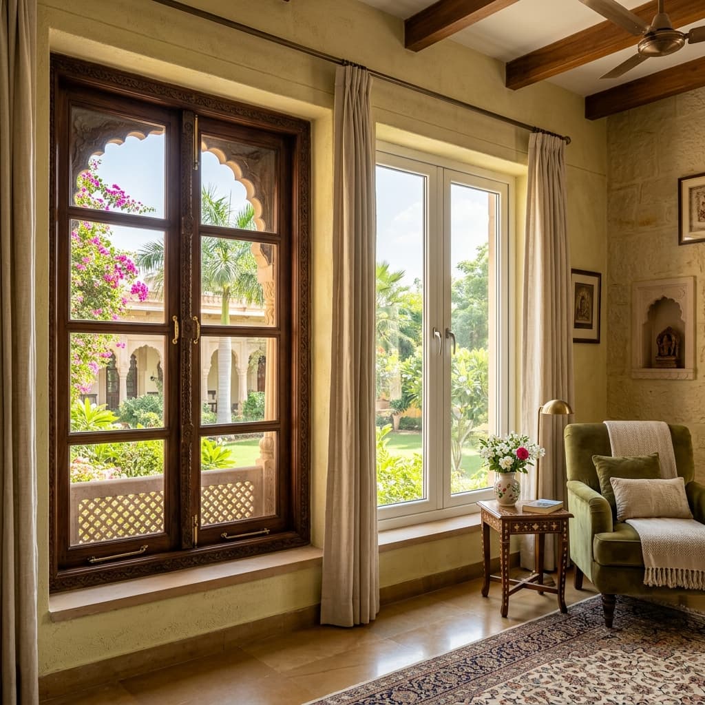 uPVC Windows vs Wooden Windows – The Truth About Wood in Indian Homes (2026 Guide)