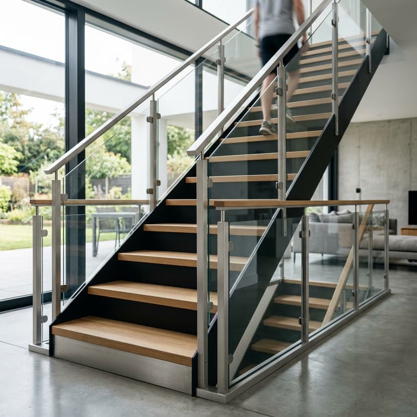 Aluminium & Glass Railings