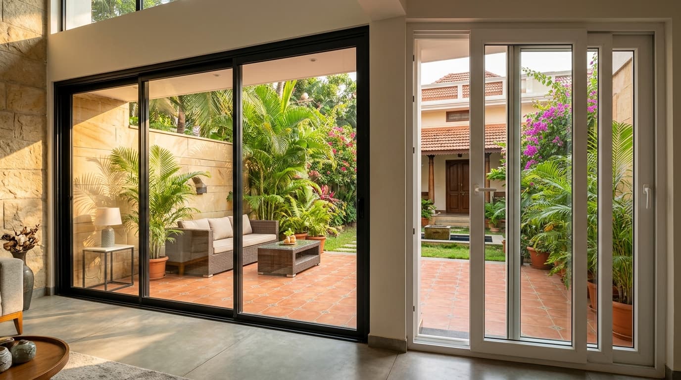 Aluminium vs uPVC Doors — Which Should You Choose in India?