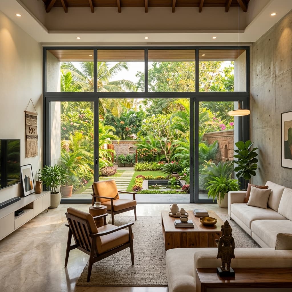 Best Windows for Living Room in India: uPVC Designs, Sizes & Prices (2026 Guide)