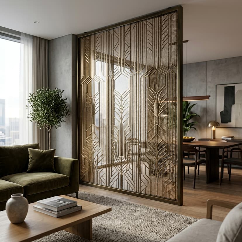 Decorative & Fine-Weave Mesh Options