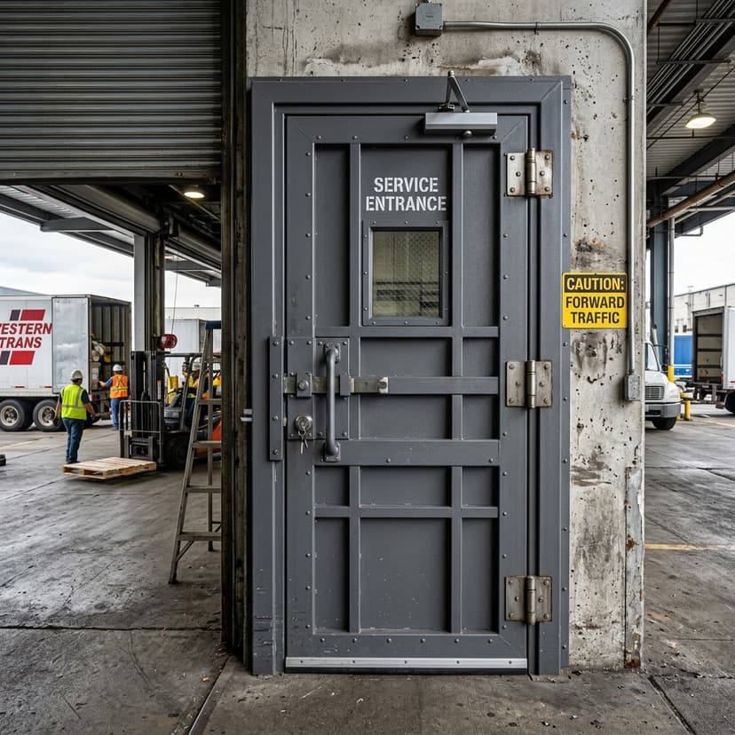 Heavy-Duty Aluminium Doors