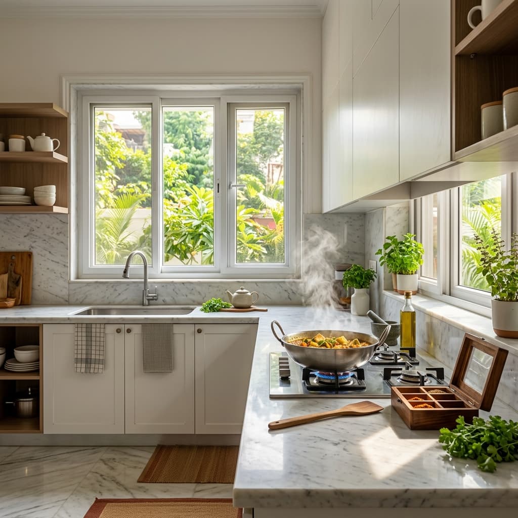 Kitchen Windows – uPVC Designs that Handle Steam, Grease & Monsoon (2026 Guide)