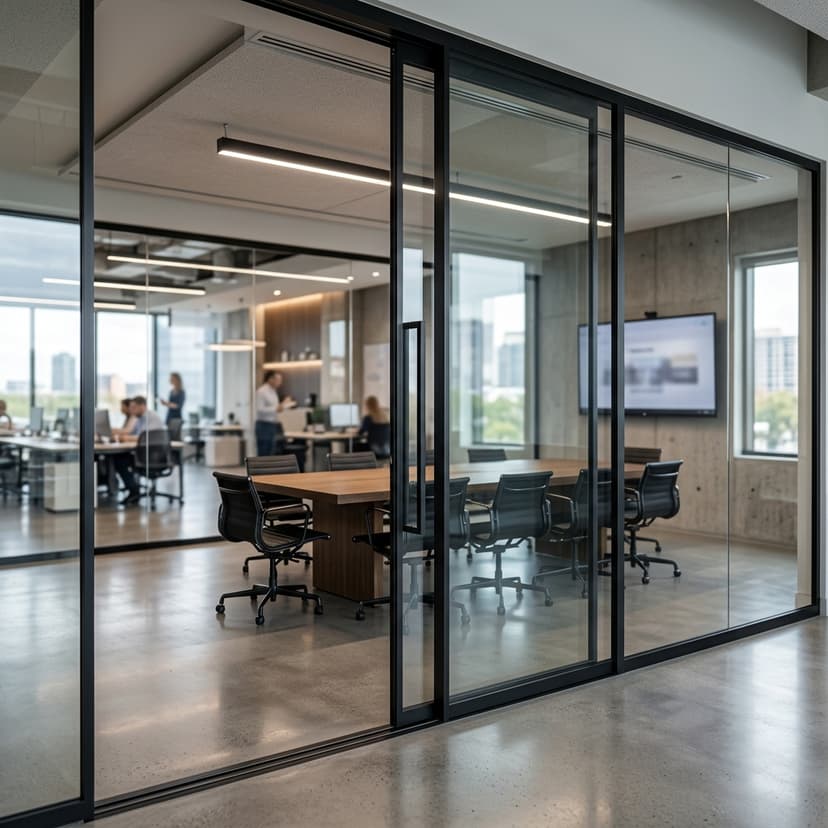 Sliding Office Doors