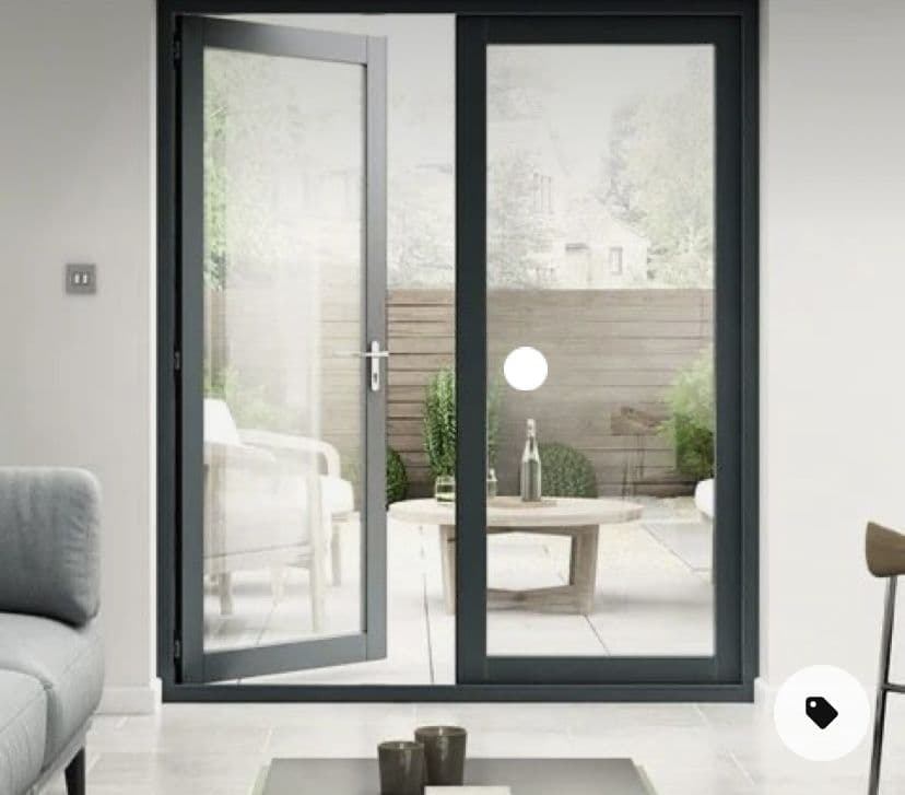 Aluminium Door with Side Panel