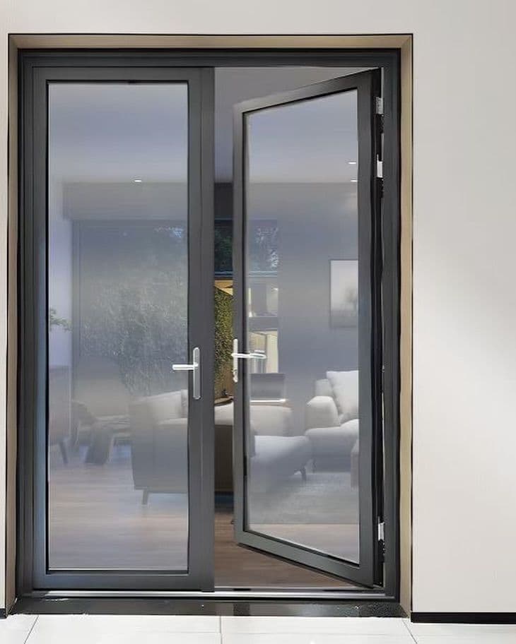 Large-Panel Aluminium Glass Door