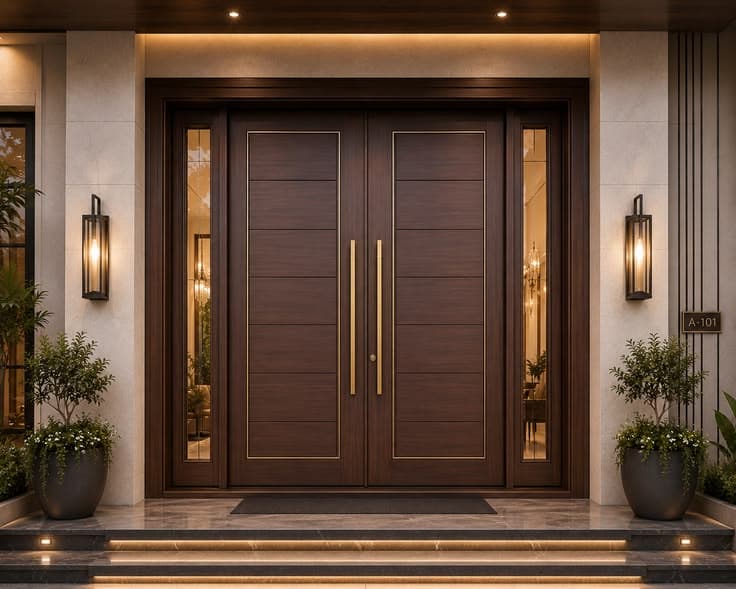 Aluminium Double Door