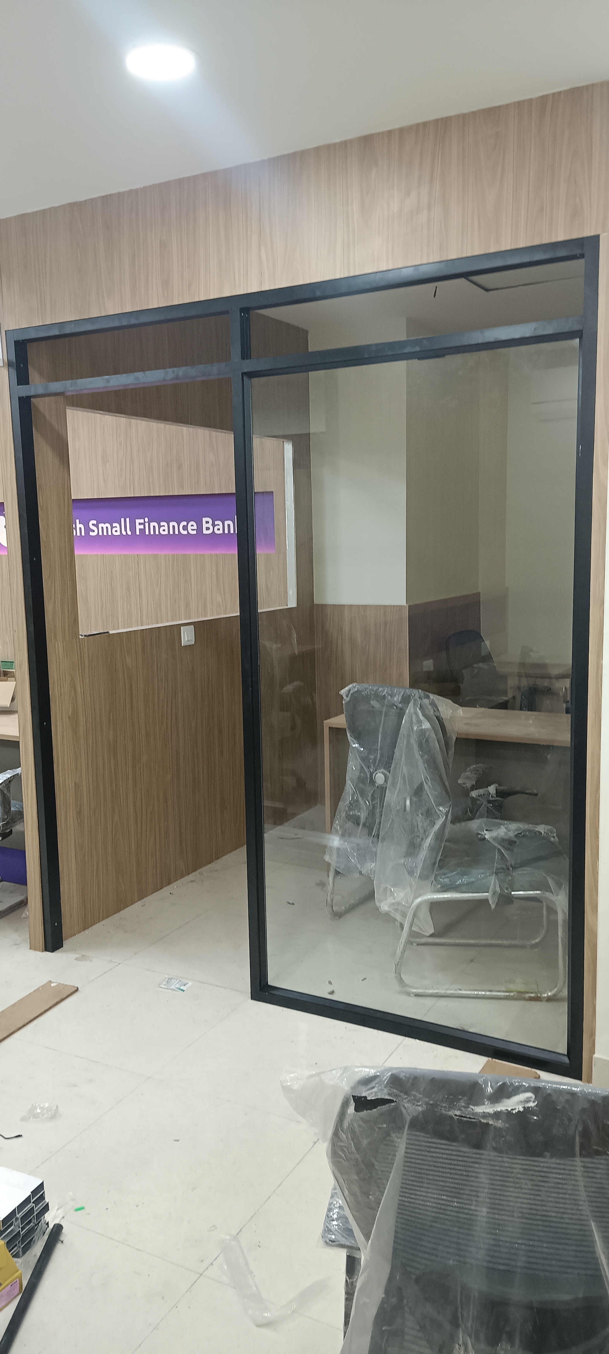 Utkarsh Bank — Commercial Facade & Interior Glazing, Thane workshop - Image 5