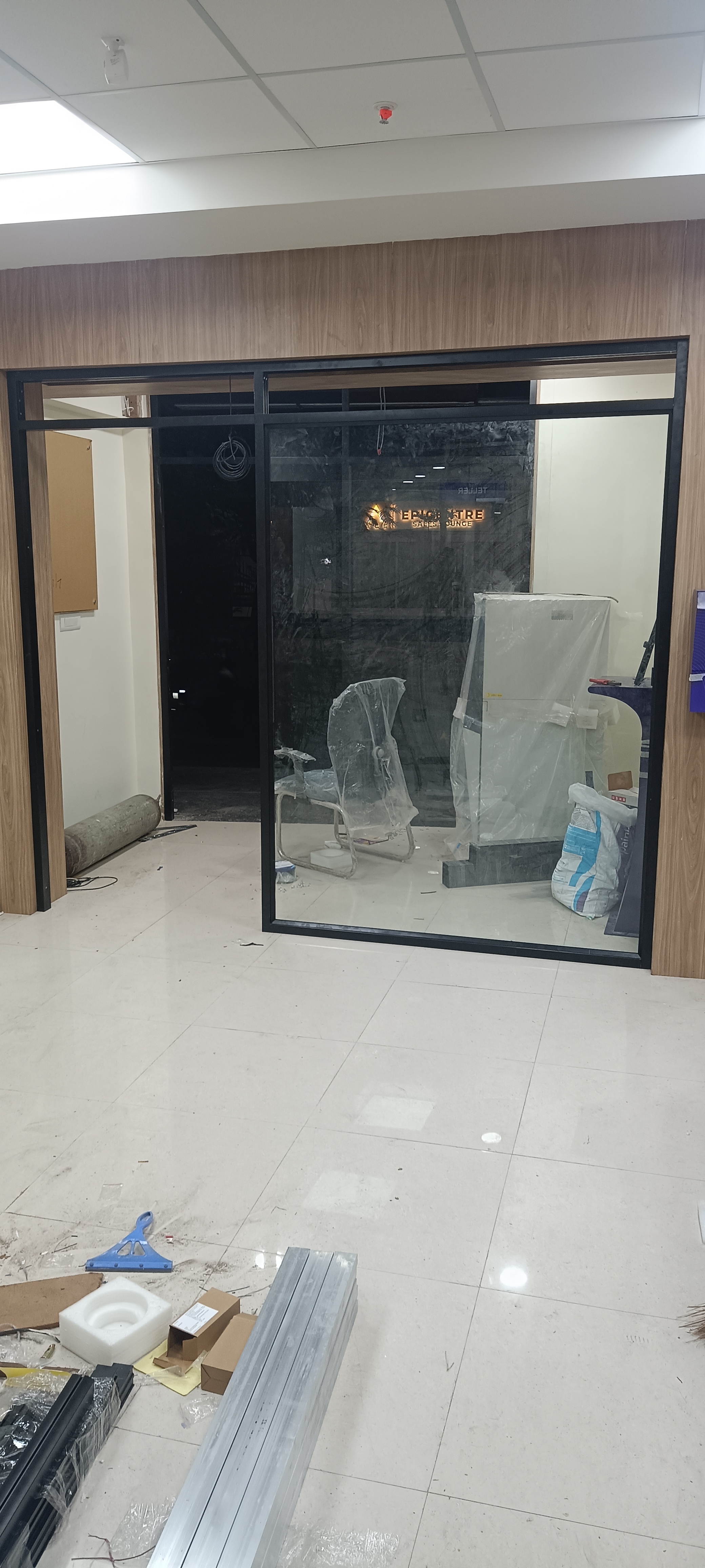 Utkarsh Bank — Commercial Facade & Interior Glazing, Thane workshop - Image 2