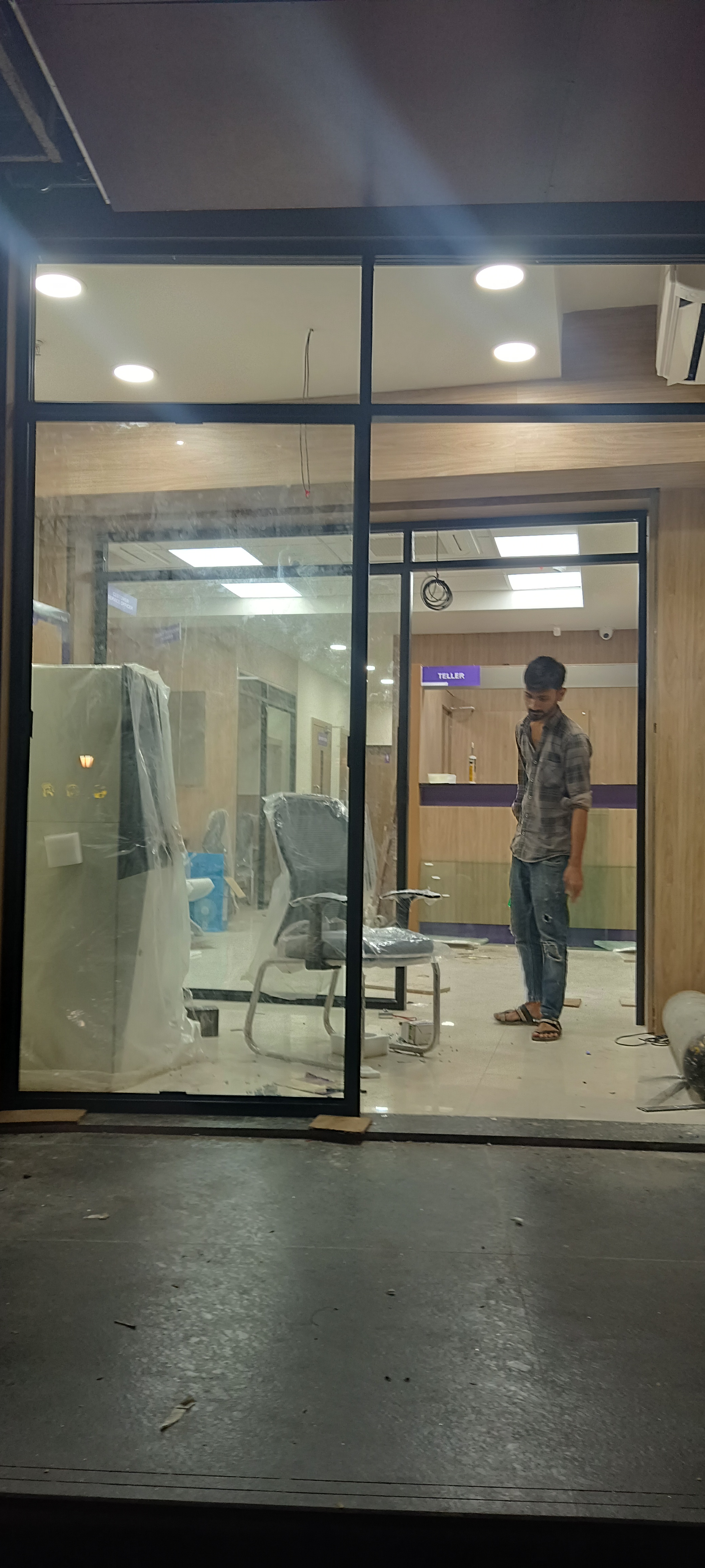 Utkarsh Bank — Commercial Facade & Interior Glazing, Thane workshop - Image 1